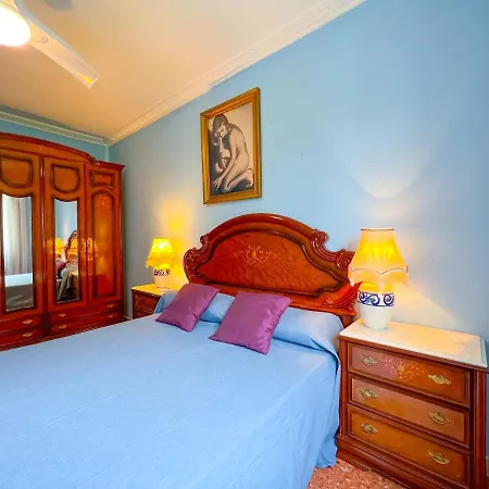 Apartamento Nina, 3 Hab, 2 Banos, Playa, A/a,6 Pers *